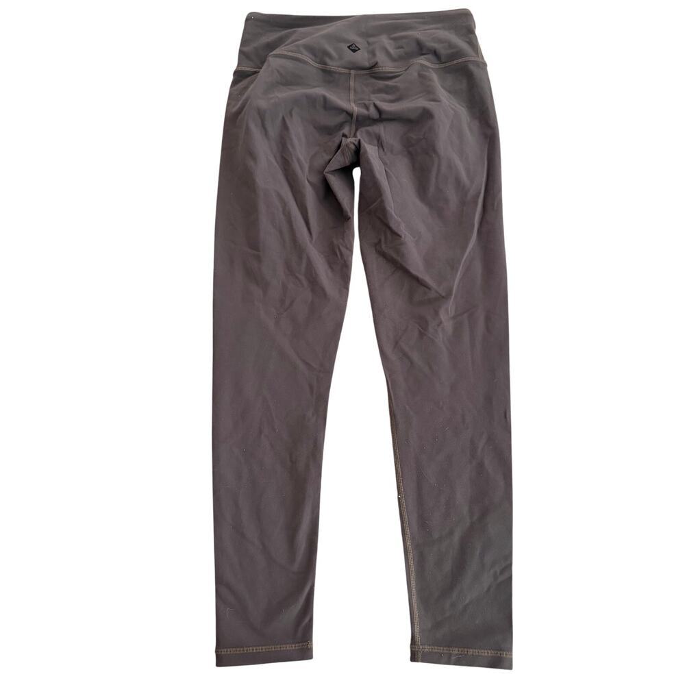 Prana leggings gray sz S lightweight yoga compression fitted flattering